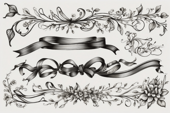 Download About Hand Drawn Floral Decorative Borde - Hand drawn Collection
